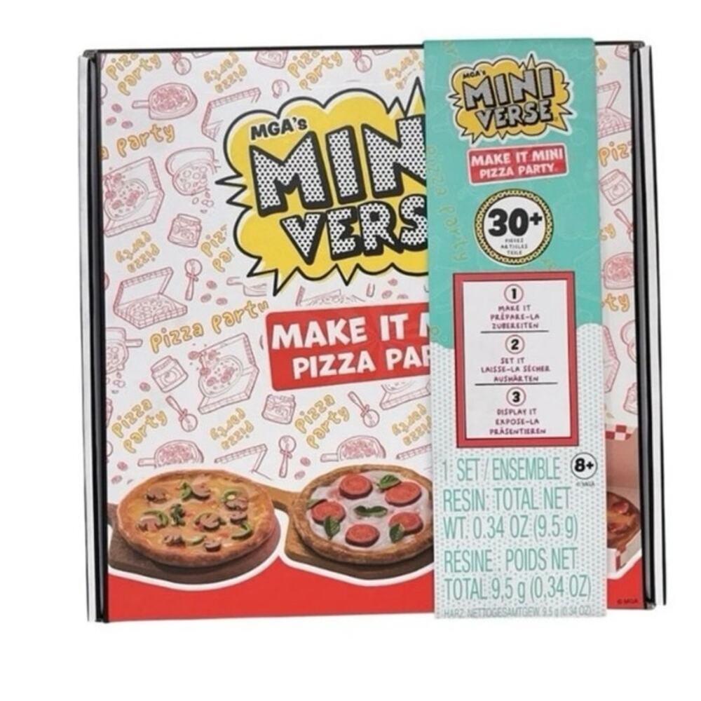 MGA's Miniverse Make It Mini Food‎ Pizza Party Sunny Bros Pizza BRAND NEW